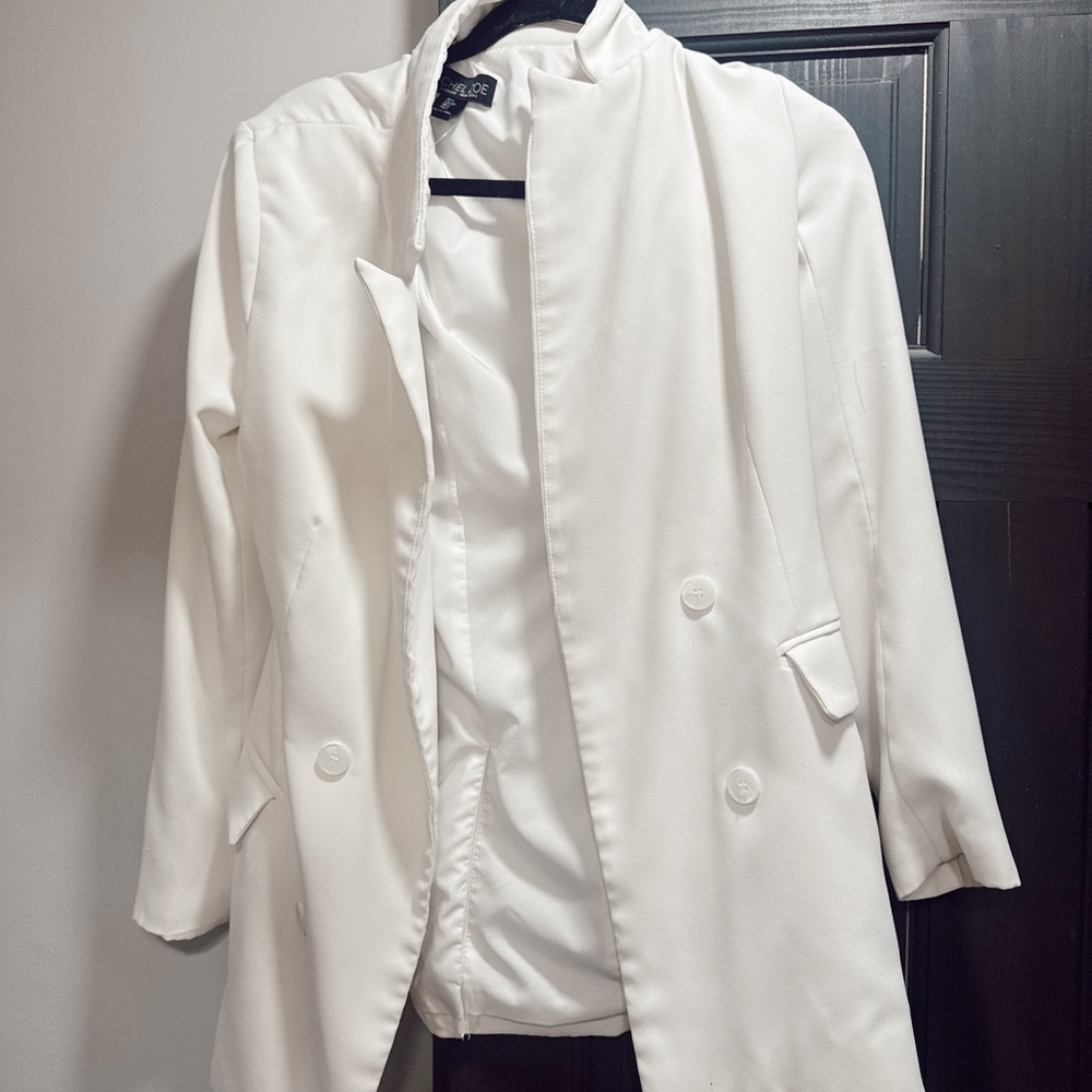 RACHEL ZOE white blazer S - Picture 2 of 10